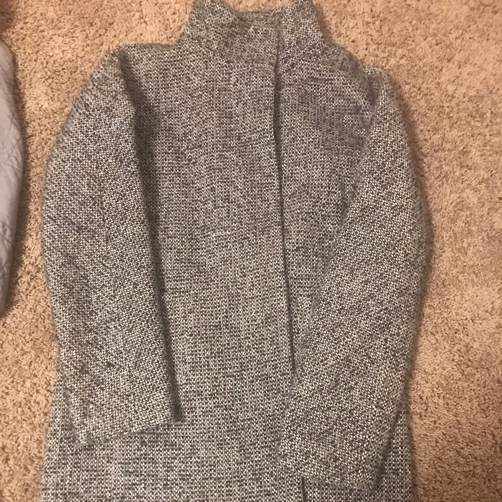 Jcrew dark grey/blue coat - Picture 3 of 10